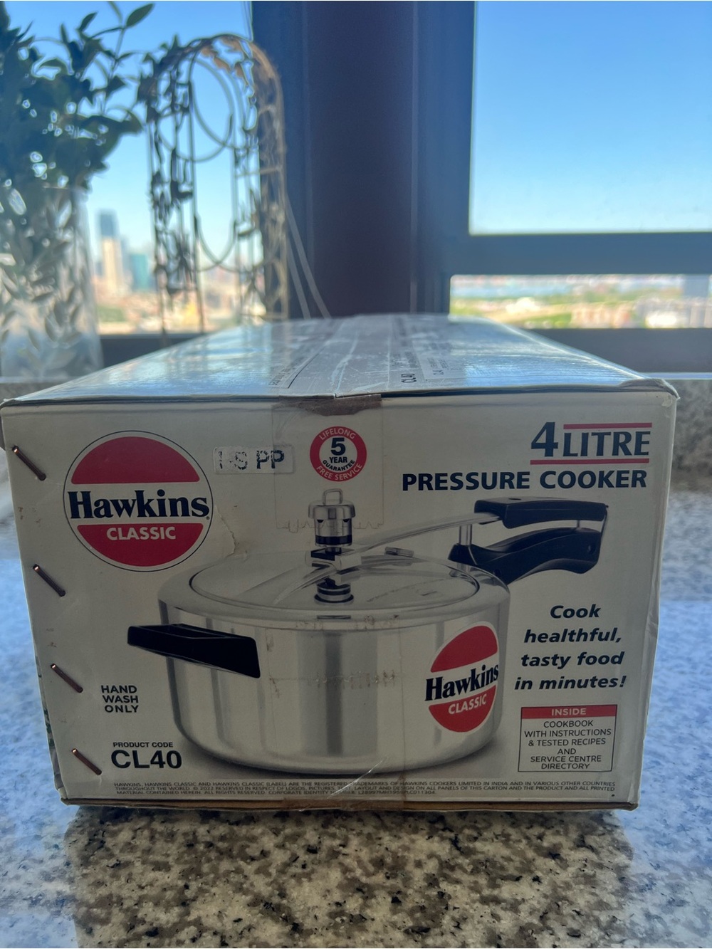 4-Litre Stainless Steel Pressure Cooker